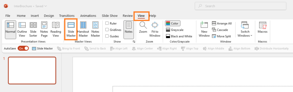 How to Change Global Font in PowerPoint ( Step One )