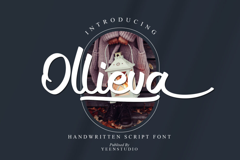 Ollieva Handwritten Script Font